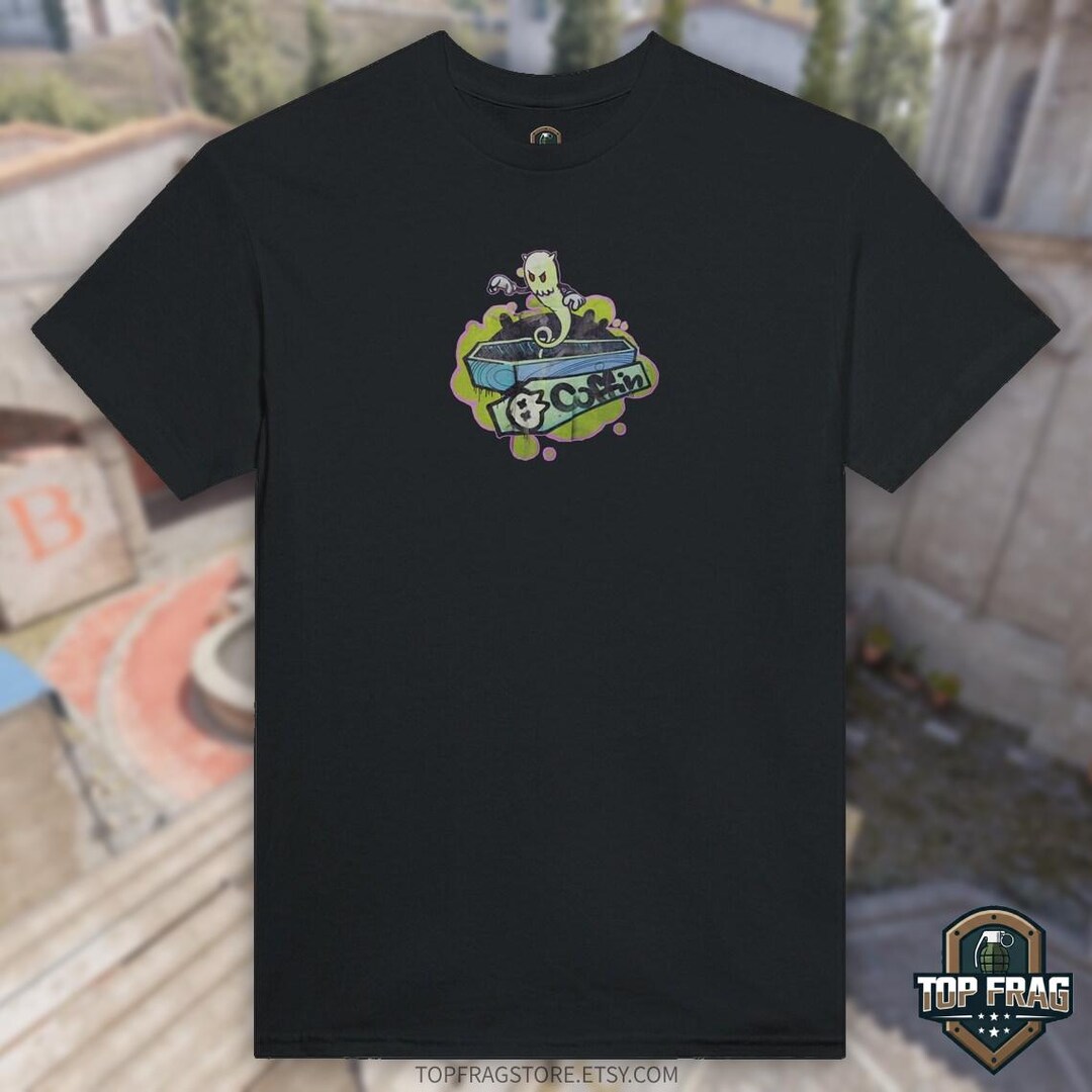 Coffin Graffiti Counter-strike T-shirt - Etsy