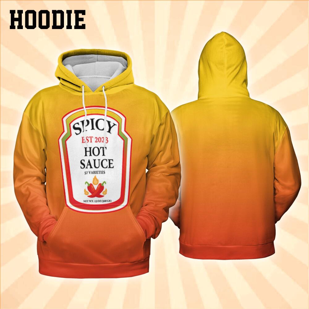 Discover Cosplay Hot Sauce Hoodie Shirt  Fan Costume for Halloween
