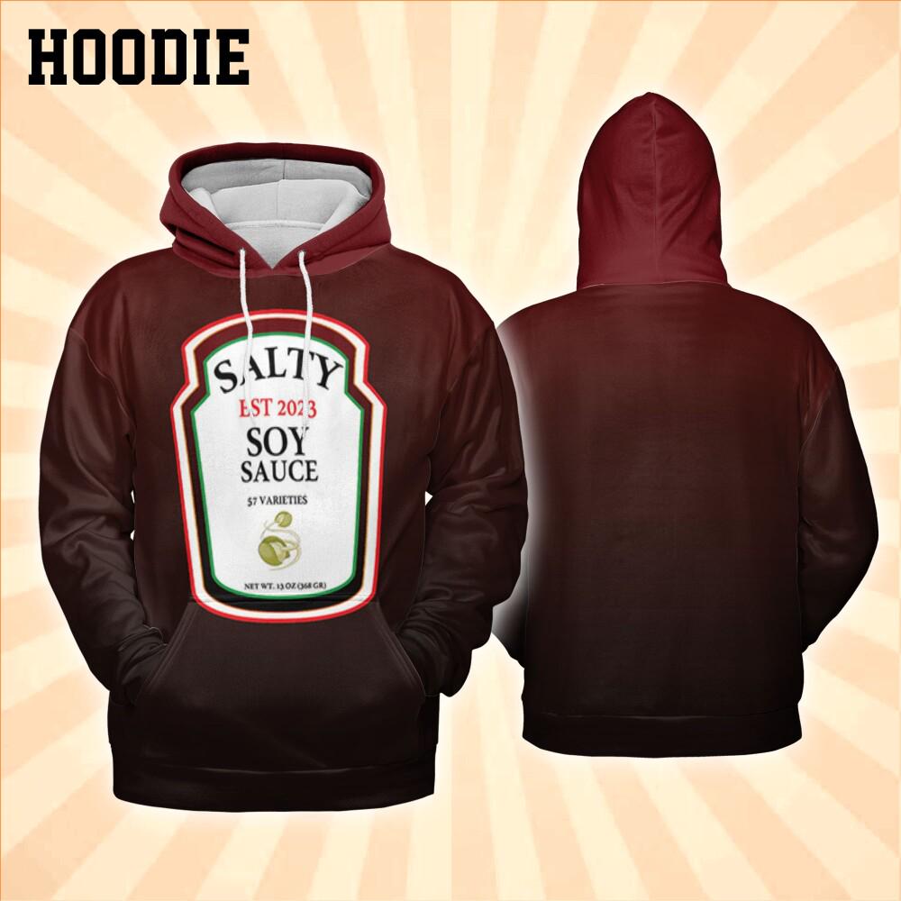 Discover Cosplay Soy Sauce Hoodie Shirt Fan Costume for Halloween