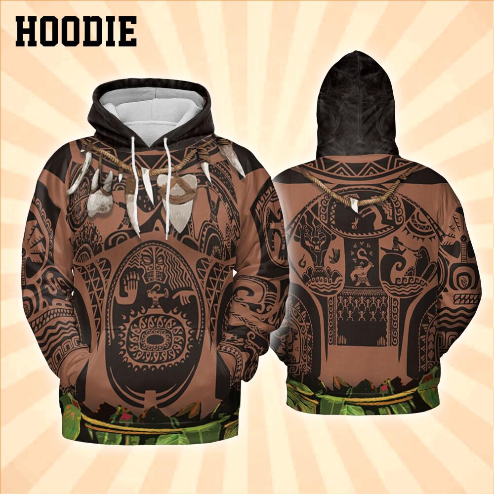 Discover Cosplay Demi God Hawaii Hoodie  Fan Costume for Halloween, Conventions | Nerdy Outfit for Gamers & Character Lovers