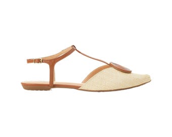Sandales en textile Acérola