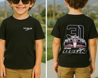 Esteban Ocon F1 Racing T-Shirt: Formula 1 Motorsport Fan Tee