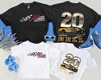 Christopher Bell NASCAR Tee: Racing Fan Shirt - Youth & Adult Sizes