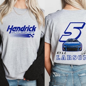 NASCAR Shirt Kyle Larson – Number 5 Tee – Youth + Adult Sizes, Kyle Larson #5 NASCAR Shirt – Youth & Adult Sizes – Racing Fan Tee