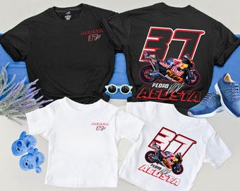Pedro Acosta #37 MotoGP Racing Fan Tee - Youth & Adult Sizes