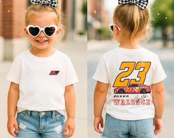 Bubba Wallace #23 NASCAR Tee: Racing Fan Shirt, Youth & Adult Sizes