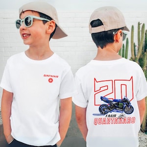 Fabio Quartararo #20 MotoGP Racing Tee: Fan Gift, Youth & Adult Sizes