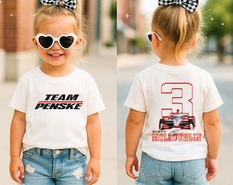 Scott McLaughlin IndyCar Racing Tee: #3 Fan Shirt, Youth & Adult