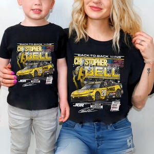 Christopher Bell #20 NASCAR Tee: Joe Gibbs Racing, Unisex Adult & Youth Sizes