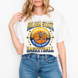 Golden State Warrior T-shirt, Warriors Tee, Vintage Basketball Fan Gift BKA1,Golden State Basketball Vintage T-Shirt, Golden State Tee,
