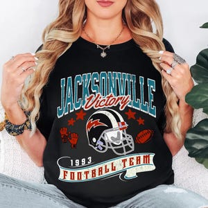 Retro Jacksonville Football Sweatshirt, Jaguare Sweatshirt Fan Geschenk, Vintage Jacksonville Football Crewneck Sweatshirt / T-Shirt,