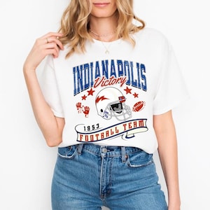 Indianapolis Football Shirt, Retro Indianapolis Football Fan Gift, Indianapolis Football Vintage  Sweatshirt, Indianapolis Football Shirt