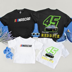 Tyler Reddick 45 Sweatshirt – Youth and Adult NASCAR Racing Shirt, Tyler Reddick #45 NASCAR Shirt – Youth & Adult Sizes – Racing Fan Tee