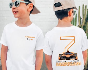 Camiseta de Christian Lundgaard #7 de IndyCar: regalo para fans, tallas para jóvenes y adultos
