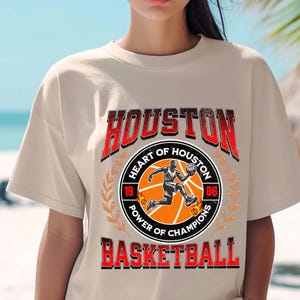 Maglietta vintage degli Houston Rocket, maglietta degli Houston Rockets, maglietta dei Rockets, maglietta per tifosi degli Houston Rocket, regalo per tifosi degli Houston Rockets