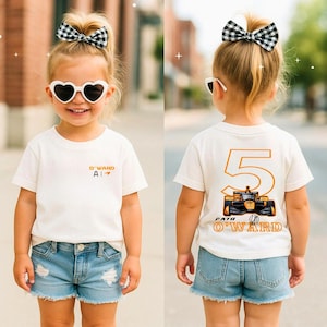 Pato O&#39;Ward #5 IndyCar Shirt – Youth & Adult Sizes – Racing Fan Tee, #5 IndyCar Shirt – Pato O&#39;Ward Tee – Kids and Adult Racing Gift