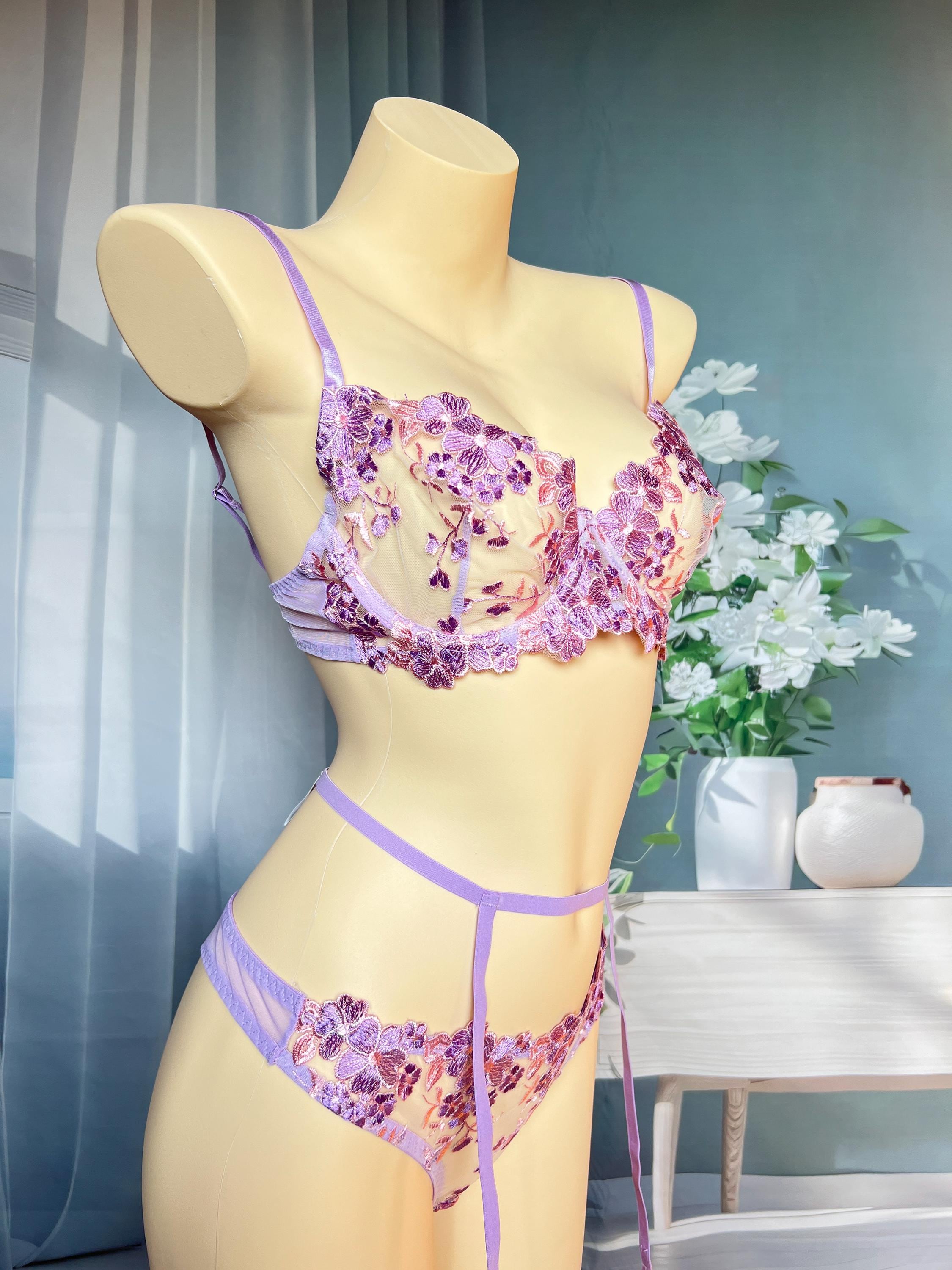 Floral Lingerie - Etsy Floral Lingerie - Etsy