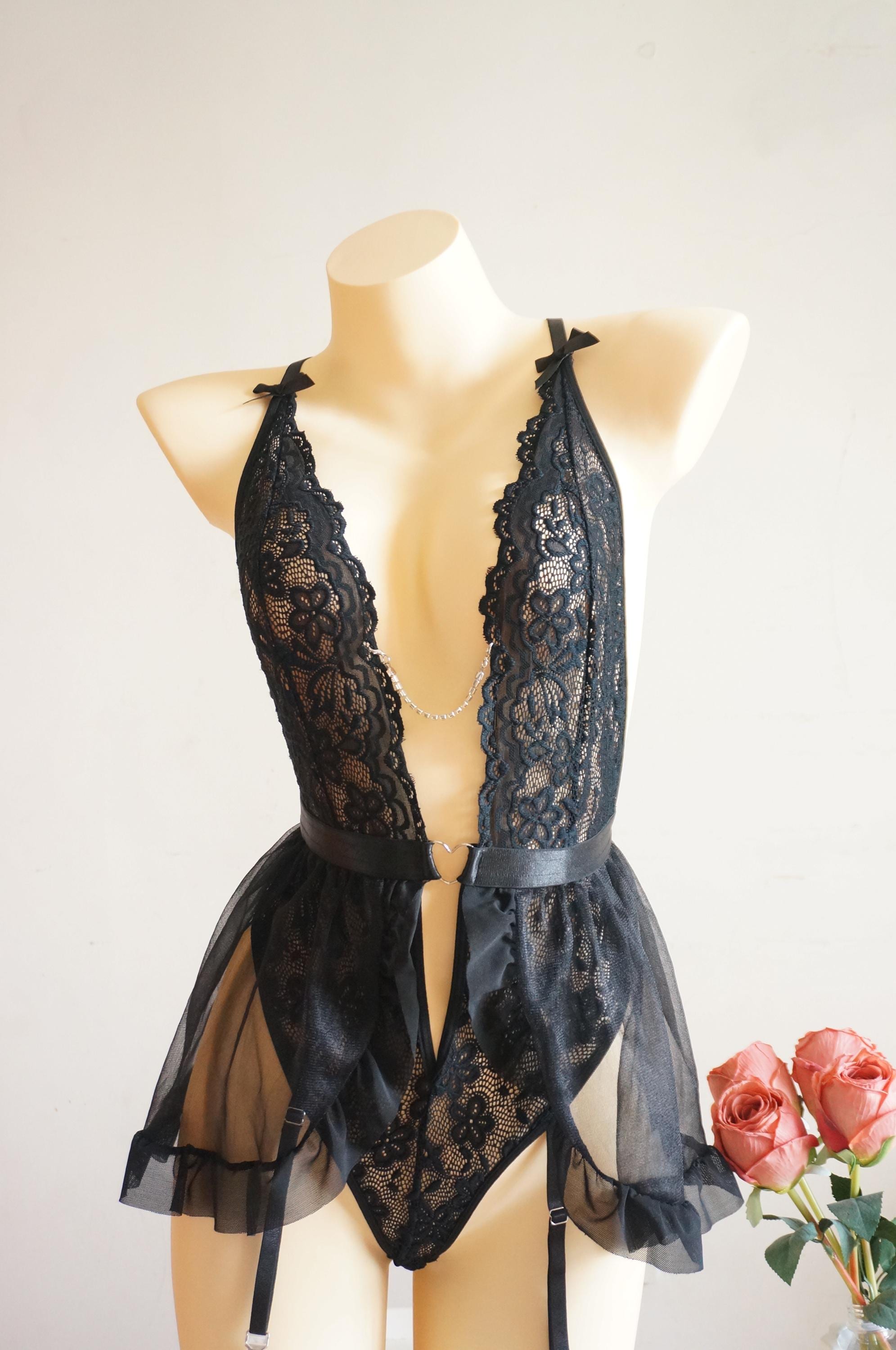 Gothic Lingerie - Etsy Gothic Lingerie - Etsy