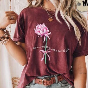 Floral Design T-shirt Romantic Valentine&#39;s Day Tee Love Quote Shirt Couples T Shirt Gift  Anniversary Unisex Tee  Love Typography Shirt