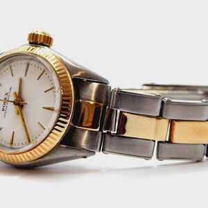 ROLEX Watch Oyster Perpetual, Circa 1967, Rolex Automatic, Ref 6618, Combined Steel & Gold, 25mm,