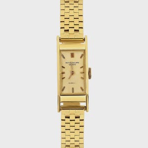 Patek Philippe Vintage Gubelin Manual Wind 13mm Case 18K Gold Ladies 7 Length Retro 1940