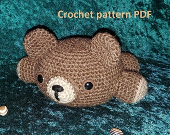 Dumpling Darlings - Bear - crochet pattern PDF