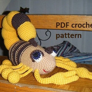 Great Big Scorpion - crochet pattern PDF