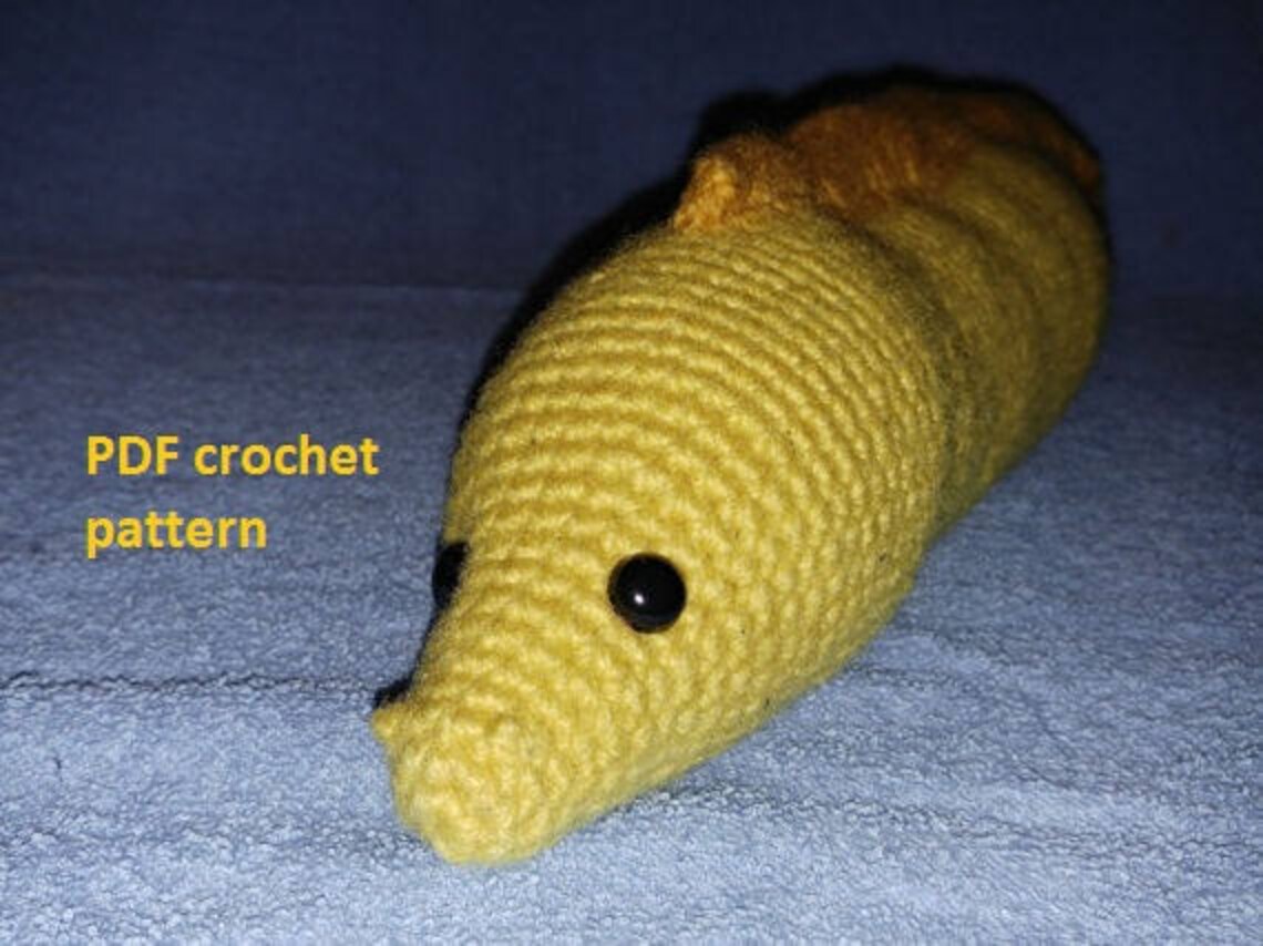 Moray Eel Crochet Pattern PDF Etsy UK
