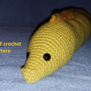 Moray Eel - crochet pattern PDF
