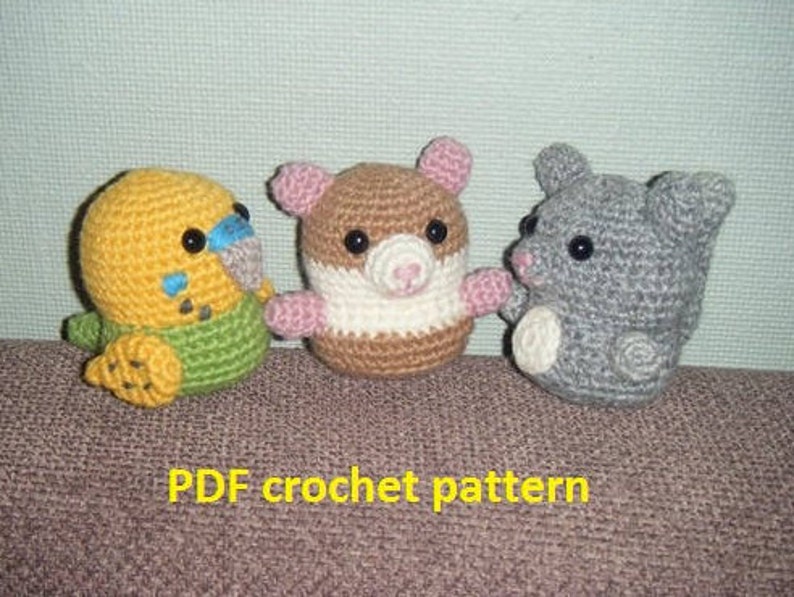 Happy Pets vol.1 crochet pattern PDF image 1