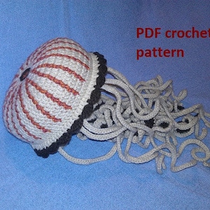 Compass Jellyfish - crochet pattern PDF