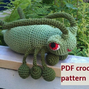 Great Big Aphid - crochet pattern PDF