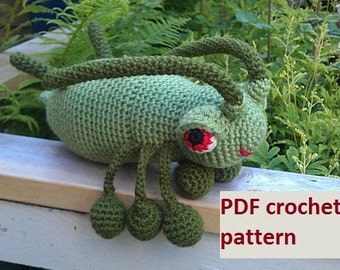 Great Big Aphid - crochet pattern PDF