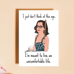 Vie inconfortable - Carte pour toute occasion