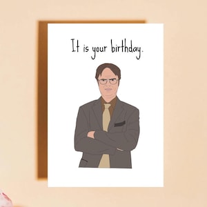 Dwight - Geburtstagskarte
