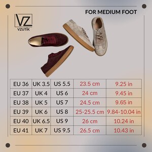 Women's Suede Sneakers with Laces, Casual Sneakers, Comfortable Shoes, Stylish Everyday Sneakers, Trendy Suede Lace-Up Sneakers, Sport Shoes image 3