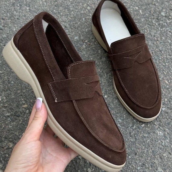 Soft Suede Slip-On Shoes, Women’s Loafers, Suede Loafers, Stylish Shoes, Everyday Wear Slip-On, Comfortable Loafers, Casual Shoes