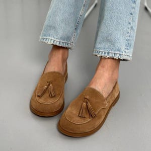 Orthoture-Orthopedic Platform Loafers Comfort Suede Orthopedic Shoes Women Loafers