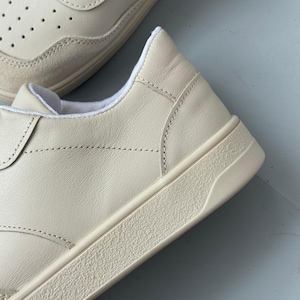 Anatomic Leather Lace-Up Sneakers with Suede Accent for Women, Wide Fit Shoes, Chocolate Brown Comfortable Casual Flats, Everyday Trainers image 13