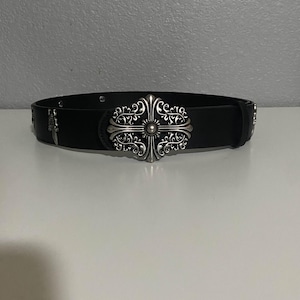 Chrome Hearts Inspired Belt - Etsy