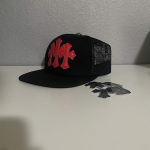Chrome Hearts Ch Trucker Hat - Etsy