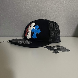 Chrome Hearts Ch Trucker Hat - Etsy