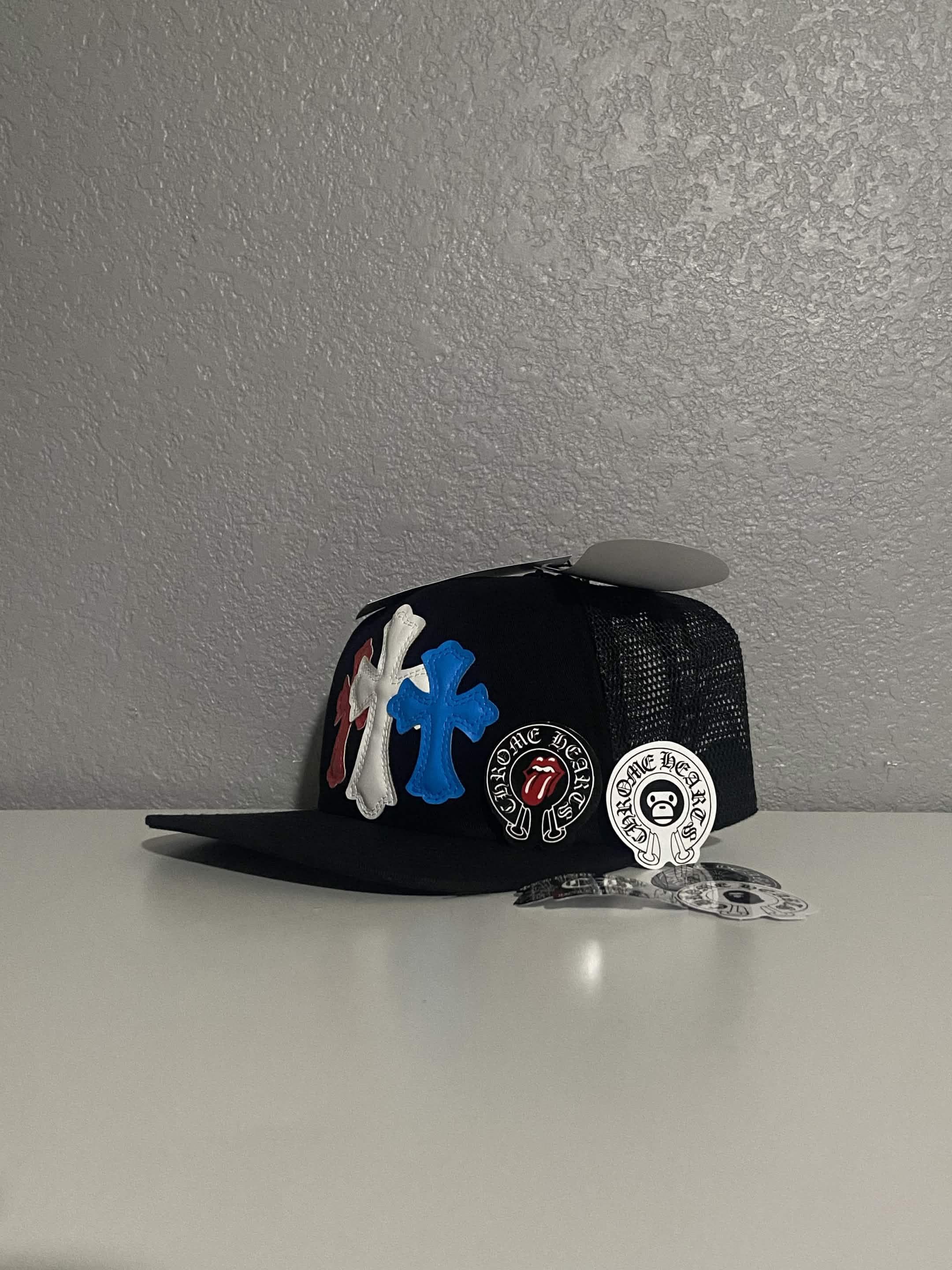 Chrome Hearts Ch Trucker Hat - Etsy