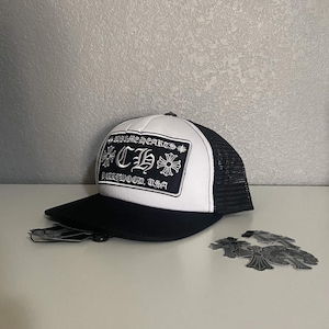 Chrome Hearts Ch Trucker Hat - Etsy