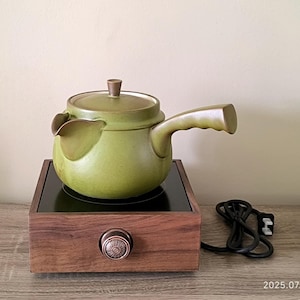 Worldwide Compatible 1000W Multi-Function Electric Stove & Heat-Resistant Large Teapot Set - Works worldwide, the EU, UK, US, Australia,etc.