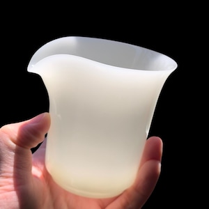 Meister-gefertigter Fairness-Krug, Gaiwan Tee-Set, Jadeit-Like Glow Porzellan