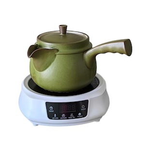8 Styles 500ml–1000ml Clay Teapots with Multifunctional 800W Electric Stove–Heat resistant, Widely Applicable For Charcoal, Electric & Gas