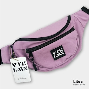 Unisex Lilac Waist Bag, Stylish and Practical Fanny Pack for Travel, Sports & Daily Use Bum Bag, Adjustable Belt Bag