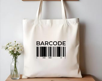 Minimalistyczny projekt kodu kreskowego - plik PNG z przezroczystym tłem, 2000x2000 PX