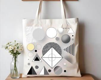 Minimalistyczny abstrakcyjny wzór geometryczny | Nowoczesny cyfrowy projekt PNG, 3000x3000 px